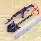 铲子金属模型 擎天军铲 黑武士AK47钥匙扣 cf穿越火线兵器模型