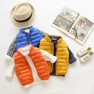 儿童立领棉服马甲0-1-3岁