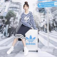 东京 女款 BK6051 半身长裙 三叶草 环游世界 专柜正品 adidas