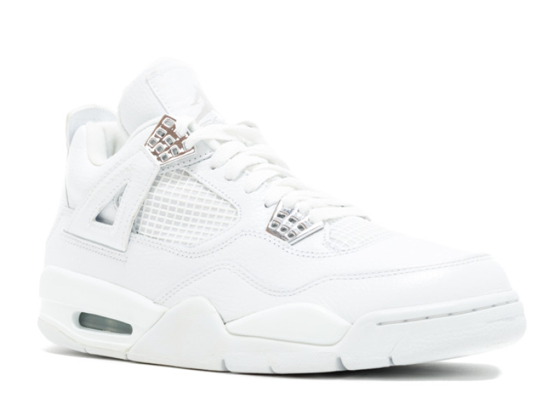 air jordan 4 pure money aj4纯白 白银 308497-408452-100