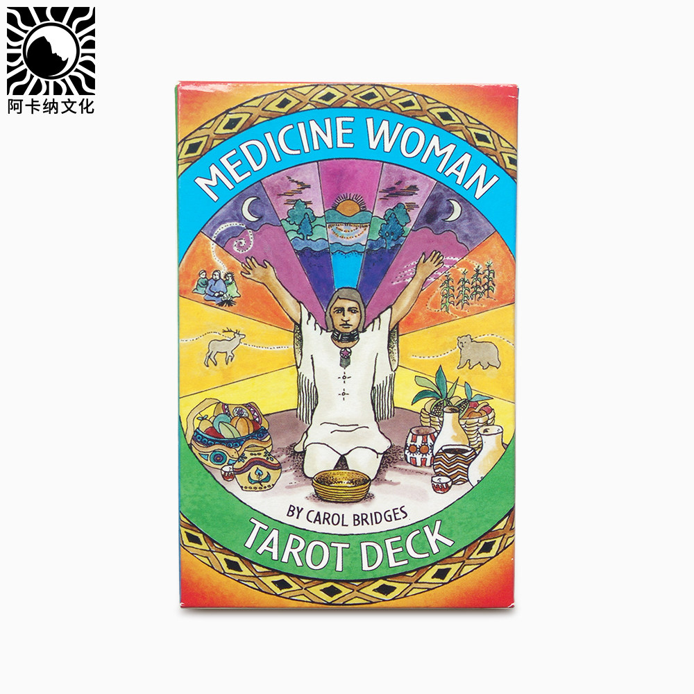 进口正版中世纪女巫医medicine woman tarot deck现货