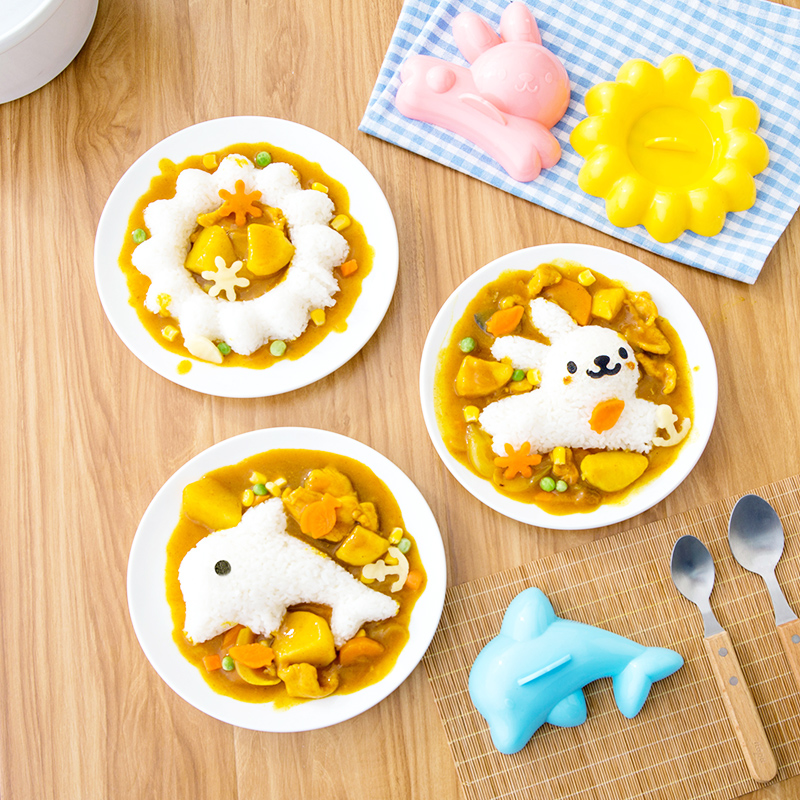 居家家 饭团模具儿童食物卡通动物造型 创意厨