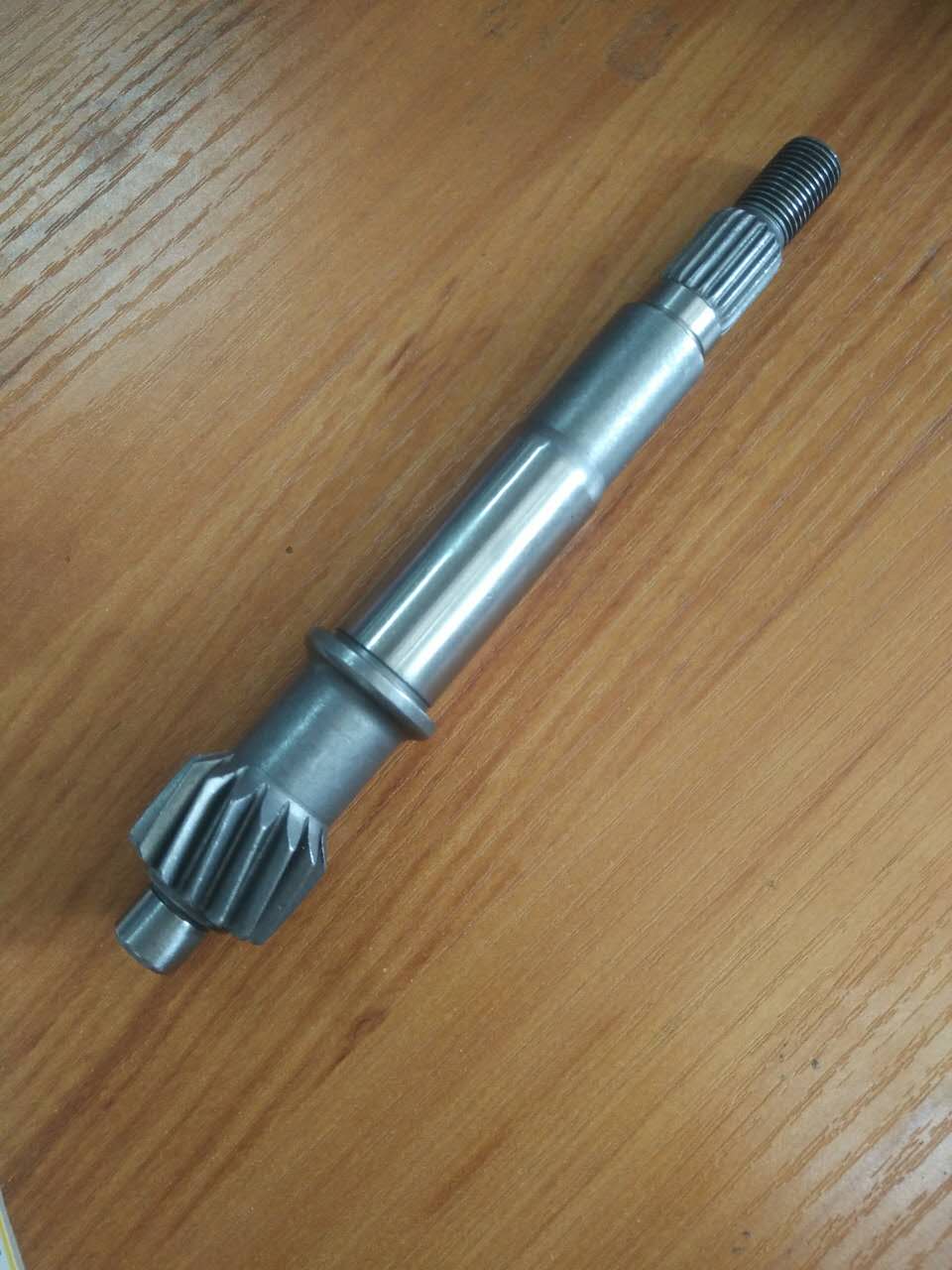 摩托车配件光阳gy6-125150踏板车后轮轴输出轴 齿轮轴