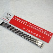 男女中老年人银色 老式松紧带金属弹力带 复古伸缩表带 手表配件