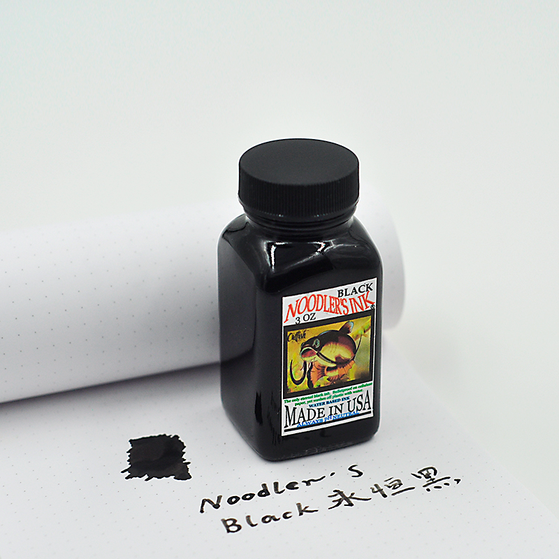 noodler"s ink 鲶鱼墨水永恒黑列克星灰41号北极熊棕绘画书写墨水