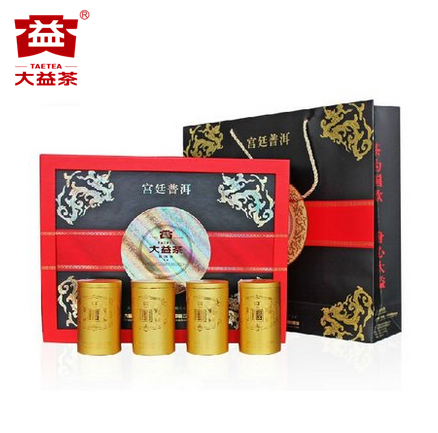 大益宫廷普洱茶散茶熟茶特级云南勐海茶厂礼盒装200g1101正品