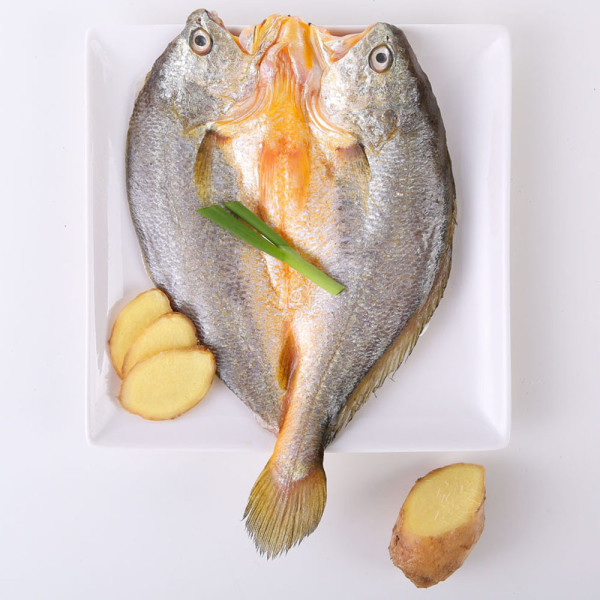 脱脂黄鱼 黄鱼鲞 黄鱼干 微咸 海鲜干货 真空包装300g
