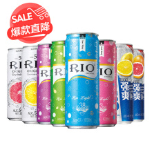 锐澳电商罐全家福8种口味 天猫超市 355ml RIO伏特加鸡尾酒