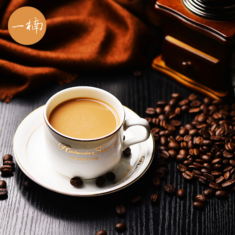 一楠 白咖啡20条装 香醇咖啡 三合一袋装速溶咖啡粉
