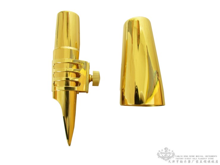 专业型降B调次中音萨克斯金属笛镀金头嘴子哨