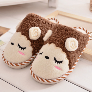 冬季儿童卡通棉拖鞋