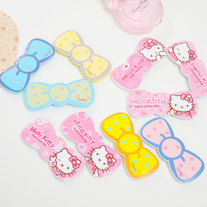 韩国折叠随身梳子带化妆镜