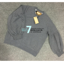 BURBERRY/博柏利意大利购正品现货女士宽松套头长袖卫衣运动衫