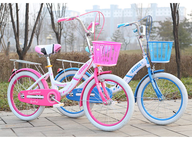 折叠儿童自行车20寸16/18寸女孩单车6-8-10-12岁小学生小孩女童车