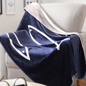 加厚双层毛毯午睡盖毯