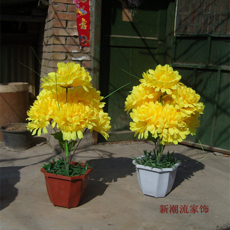 清明仿真花批发