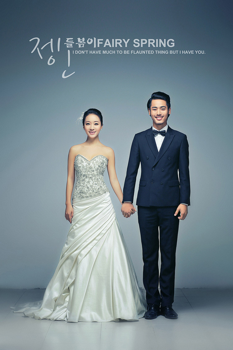 婚纱摄影男装影楼主题拍照纯色西装韩版修身男士礼服演出西服套装