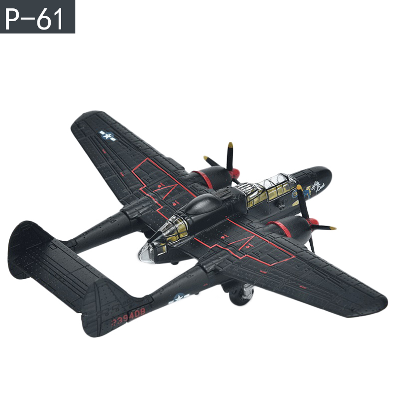 小比例sr-71黑鸟侦察机b-25轰炸机p-61战斗机军事模型