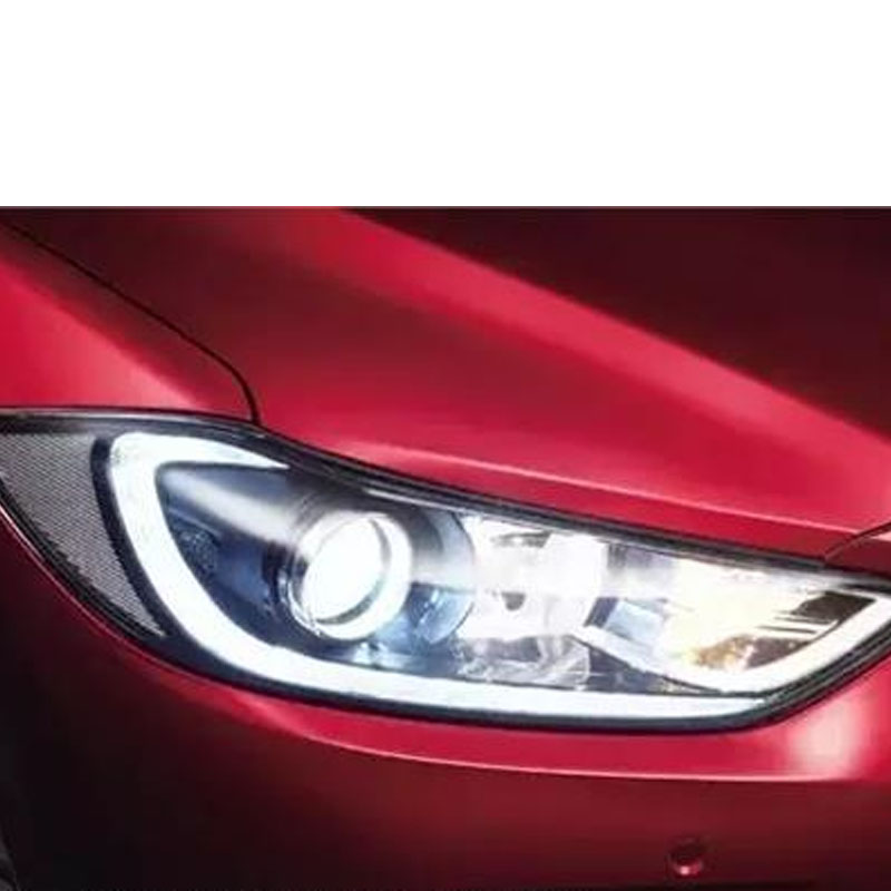 现代领动天使眼大灯\/领动大灯\/改装Q5双光透镜