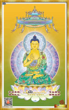 弘佛苑百分百精准印花正品佛像十字绣新款南无善名称吉祥王如来