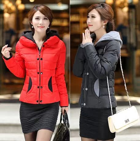 <em>淘宝网购物</em>-2014新款羽绒<em>棉服</em>女款潮韩版修身
