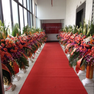 杭州订货会庆典路引同城速递罗马柱开业花篮商务婚庆鲜花订花新店