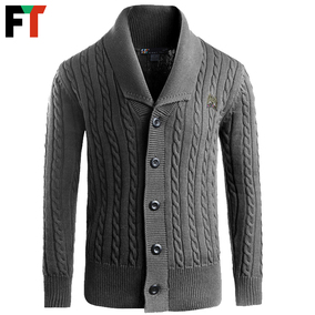 衫男]开衫青果领的织法评测 青果领毛衣编织视