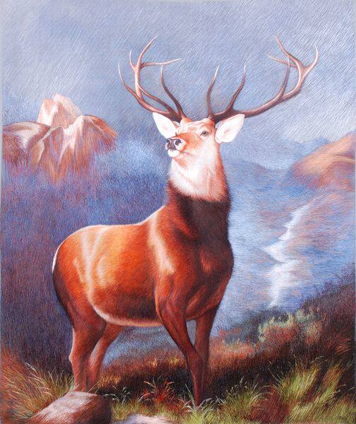 金吴针 手工苏绣刺绣diy套件 梅花鹿 赠教程