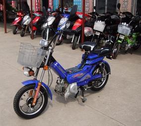 35CC四冲程带脚踏燃油助力车摩托车小迷你Q