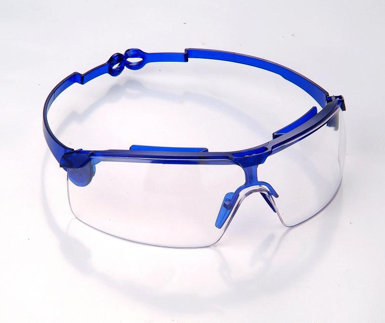 以勒牌防冲击护目镜可调眼镜镜脚四位调节耐磨防刮擦眼镜9977