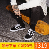 休闲鞋 帆布女鞋 正品 滑板低帮鞋 Old 情侣款 Skool经典 VANS范斯男鞋