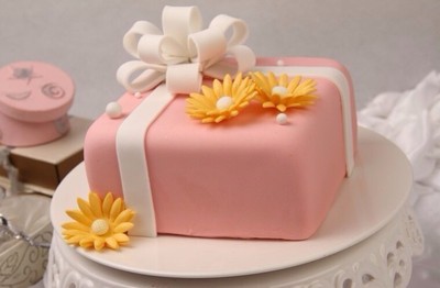 翻糖蛋糕|翻糖蛋糕订制|包邮|粉色甜蜜礼盒系列