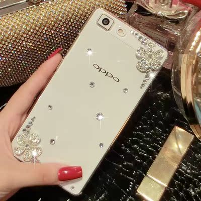 oppo r5手机壳oppor5保护套0ppo水钻r8109女op8107 0pp0外壳opop