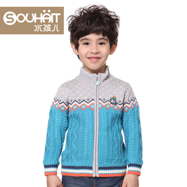 热销运动<em>毛衣</em> 水孩儿<em>童装 毛衣</em>2014秋冬款 <em>男</em>小