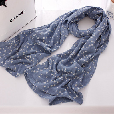 [2015爆款]跑男杨颖baby同款纯色羊绒围巾 时