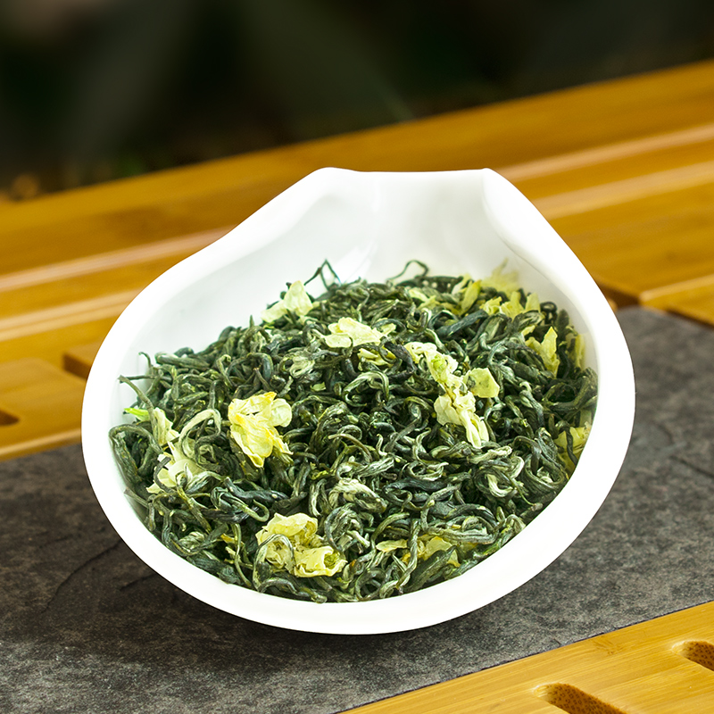 2016新茶四川蒙顶山茶茉莉花茶一级浓香型花毛峰茶叶250g散装包邮