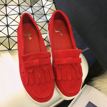 2015秋季新款女童圆领长袖虎头贴标卫衣 +长