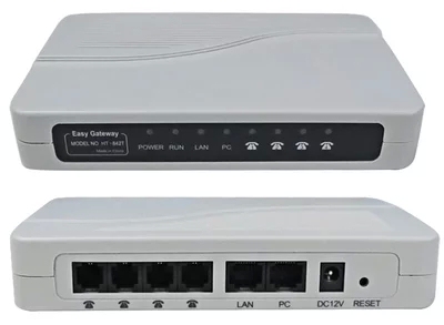 热销网关 四口网关 VOIP网关 4口语音网关 得伯