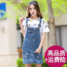 [牛仔连衣裙 夏款]评价 牛仔连衣裙2016新款怎