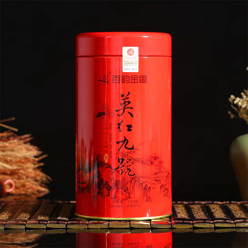 【山韵】英德大叶种高山红茶叶英红九号百韵金香英红9号包邮150g