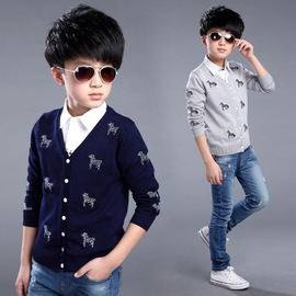 推荐最新儿童毛衣开衫款式 编织儿童毛衣款式