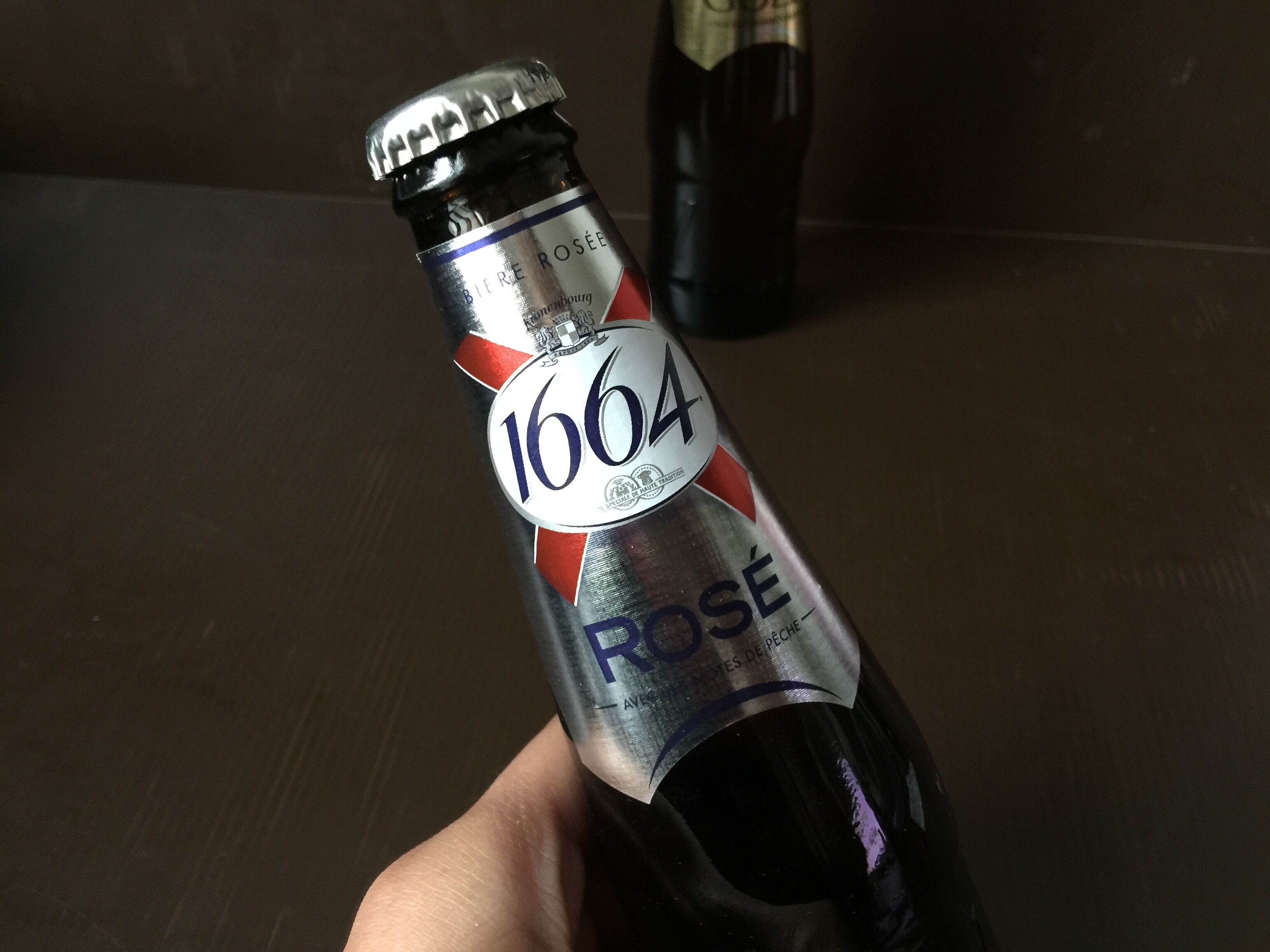 法国啤酒 克伦堡凯旋1664玫瑰啤酒 kronenbourg rose 250ml*6瓶