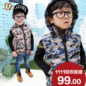 【图】童装<em>男童马甲秋冬</em>加厚保暖2014新款宝