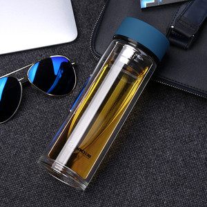 双层便携玻璃杯水杯