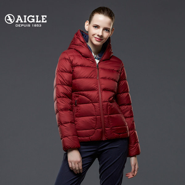 AIGLE 艾高 女士轻量时尚休闲羽绒服 Cherryberry