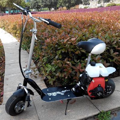 142f汽油滑板车4冲49cc迷你踏板摩托车燃油代步车迷你小摩托车