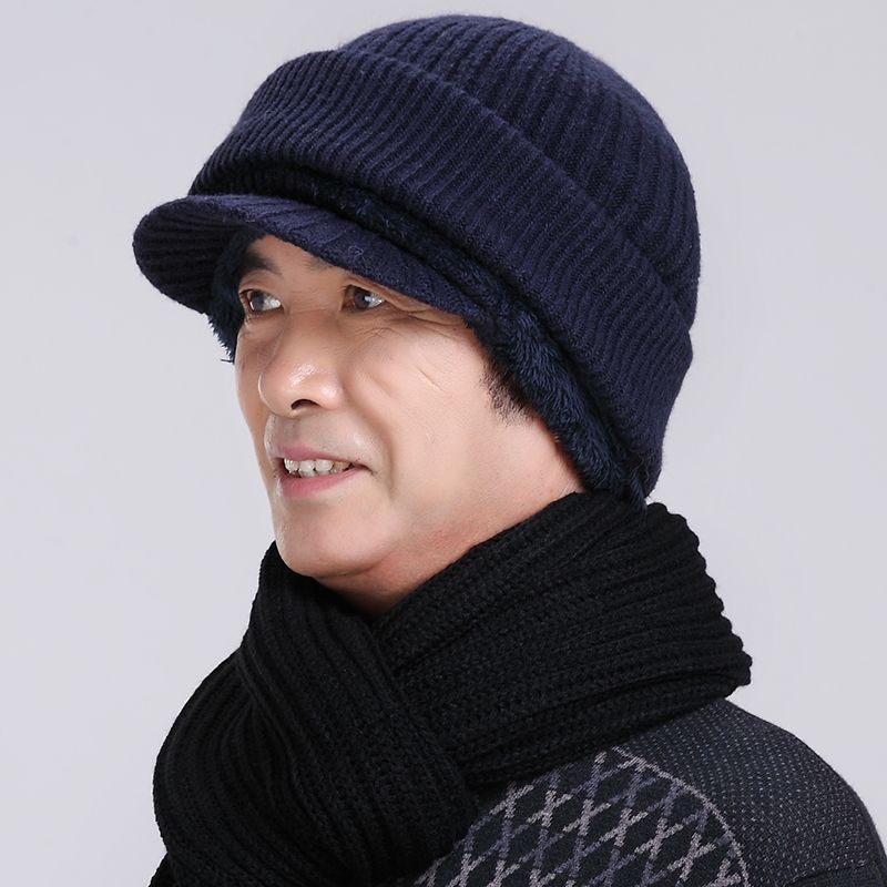 正品[中老年毛线 男帽子]中老年毛线帽子花样评