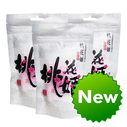 正品东阿阿胶桃花姬 补气血滋补阿胶糕即食 袋装 包邮 40g*3袋