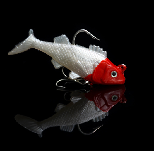 正品[软饵套装]路亚软饵挂法评测 路亚软饵钓鱼