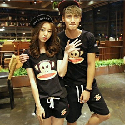 热销大嘴猴 大嘴猴套装 <em>短裤</em> <em>T恤</em> 夏装 <em>2015</em>新